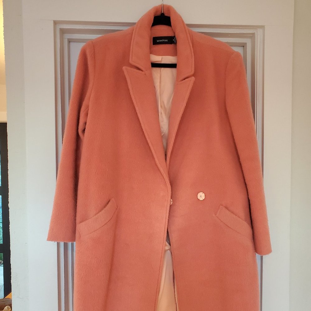 Mink Pink Melon Coat